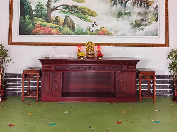 紅花梨神臺(tái)